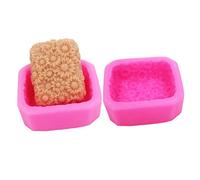 Daisy, stampo per sapone e candele, cioccolato, caramelle, in silicone, per saponi, bombe da forno, mente, confezione da 2