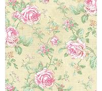 Daisy - Tovaglioli di carta velina a 3 veli, motivo floreale primaverile, per decoupage e pranzo, 33 x 33 cm, confezione da 20 (rose inglesi ecrù)