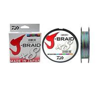 DAIWA J-BRAID X8 TRECCIATO PE DYNEEMA FILO DA PESCA 150 MT 300 MT 500 MT 1500 MT