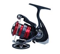 DAIWA 23 NINJA LT - DOPPIA BOBINA - MODELLO: 2500, RATIO: 5.3/1, MAX DRAG (KG): 5, PESO (GR): 230, CAPIENZA (MT/DIAMETRO): 150 / 0.20, CUSCINETTI: 4