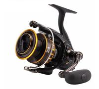 Daiwa BG salata BG4500 Medium Heavy bobina di filatura, nero / oro