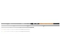 DAIWA Black Widow Feeder Portaraste da Pesca con Finiture 3+2 Parti, Nero