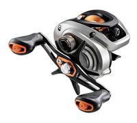 Daiwa CA80XSL Casting Reel, rapporto di trasmissione 8.3:1, cuscinetti 9BB+1RB, resistenza massima 15 libbre, mano sinistra, argento