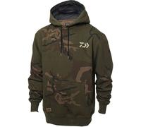 Daiwa Felpa con cappuccio mimetica Carp - XXL - DCCH-XXL, Mimetico, XXL