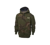DAIWA Carp Camo Hoodie, verde-camuffare, Felpa con cappuccio