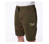 DAIWA Carp Camo Joggers Breve Erl XXL Corto Pantaloni Jogging