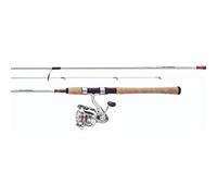 Daiwa Crossfire LT CFLT20G602ML - Set composto da 2 pezzi, 1,8 m, colore: Argento