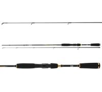DAIWA Crossfire UL Spin, 2-7g, 2 parti, Canna da pesca spinning, medio veloce