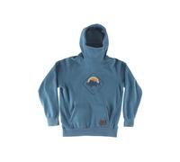 DAIWA D-Vec Felpa Con Cappuccio Pullover Perch Isolata Blu Gr. L