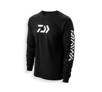 DAIWA D-Vec Maglia a Maniche Lunghe Erl L Black Maglietta Angelshirt