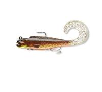 DAIWA D-Wolf Curly 21cm 265g Gold Flake Esche in Gomma per Mare