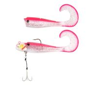 DAIWA D-Wolf Curly 21 cm - 265 g pesce di gomma esca ippoglosso esca marina Shad