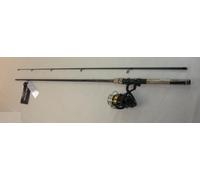 Daiwa DSK25-B/F662M-12C 2m Dshock 1 BB Spinning Mulinello Canna Combo W/ Line 2