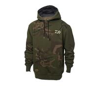 DAIWA Carp Camo Hoodie, verde-camuffare, Felpa con cappuccio