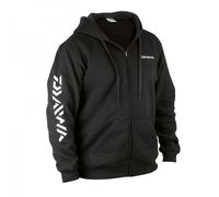 DAIWA FELPA HOODIE SPIT CON CAPPUCCIO - COLORE: NERO, TAGLIA: L