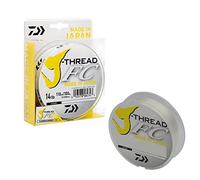 Daiwa Filo da Pesca J-Thread FC Fluorocarbon 50 m 55 YD 0.418 mm 25 lb Fluorocarbon Ideale per Tutte Le Tecniche di Pesca Spinning Surfcasting Trota Bolognese Lago Invisibile in Acqua Resistente al