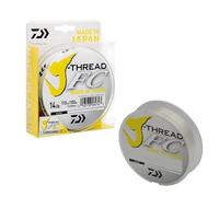 Daiwa Filo da Pesca J-Thread FC Fluorocarbon 50 m 55 YD 0.505 mm 40 lb Fluorocarbon Ideale per Tutte Le Tecniche di Pesca Spinning Surfcasting Trota Bolognese Lago Invisibile in Acqua Resistente al