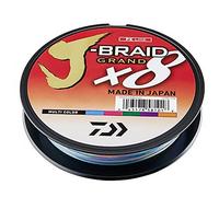 DAIWA J-BRAID X8 GRAND MULTICOLOR 300 MT - DIAMETRO (MM): 0.18, COLORE: MULTICOLOR, CARICO (KG): 12.50, LUNGHEZZA (MT): 300