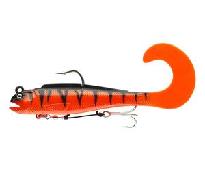 DAIWA GrandWave D-Wolf Curly, Pesce di Gomma, 21cm, 1pezzi