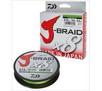 DAIWA J BRAID X8 0,22MM 300MT CHARTREUSE (VERDE CHIARO)