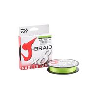 Daiwa J-Braid 8 Braid - Filo da pesca intrecciato, 300 m, colore: Chartreuse