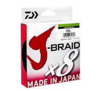 Daiwa J-Braid 8 - Lenza da pesca intrecciata, 150 m
