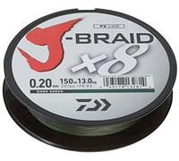Daiwa J-Braid X8 / 150m / Dark Green / PE braided line / filo da pesca trecciato