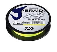 Daiwa J-Braid X4 Intrecciato da Pesca Linea - Tutte Le Misure & Colori - Giallo, 0.19mm 135m