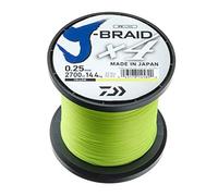 Daiwa J-Braid X4E 0,07 mm 2,6 kg 2700 m Yellow Giallo Filo intrecciato