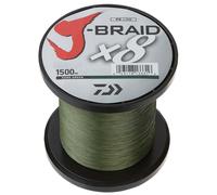 Daiwa J-Braid X8 0,13Mm 8Kg 1500M Verde 8-Filo Intrecciato