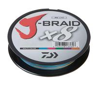 DAIWA J-Braid X8 0,16mm 9kg 300m Multicolore Cavo Intrecciato Meeresschnur