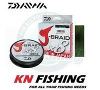 DAIWA J-BRAID X8 giapponese 8 ceppi treccia spinning pesca verde scuro 300 m