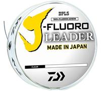 Daiwa J-Fluoro Leader, Lenza da Pesca Unisex, Trasparente, 8 lb/100 yds