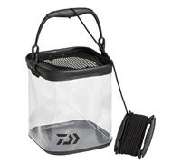 DAIWA Live Bait Water Bucket M21CM(J) M23CM(J) Black Clear Black From Japan