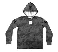 Daiwa Longsleve Shirt Camo Grigio Erl XL con Cappuccio E Protezione UV