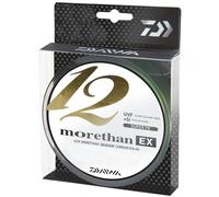 Daiwa Morethan 12 Braid EX+SI, 300 metri, 0,1 mm, 12695-310 kg, verde lime