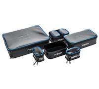 Daiwa N´ZON EVA System Set Set Di Tasche EVA 8 Pezzi Per Piccole Parti