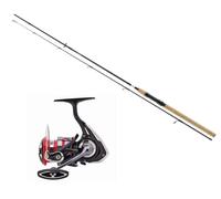 DAIWA Ninja Barschcombo 2,40m/5-20g + Ninja Lt 2000 Spinncombo