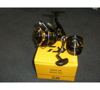 Daiwa Ninja Black Gold Mulinello Front Drag 20N Con Spola Di Ricambio