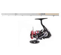 DAIWA Ninja Jiggercombo 2,40m/7-28g + Ninja Lt 2000A Spinncombo Barschcombo