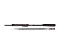 DAIWA Ninja X-Compact Spin 8010MH, 2,45m, 8ft, 15-50g, 9+1Sezioni, Canna da Pesca Telescopica da Viaggio in Robusta Custodia Rigida