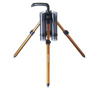 DAIWA Presso Iprimi, Supporto canna pesca, 40x12x11cm, arancia-nero, 15905-000