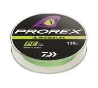DAIWA Prorex UL Finesse Braid, 135m, chartreuse, Corda Intrecciata, chartreuse