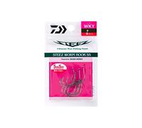 DAIWA Steez Worm Hook SS, Wacky, Amo da pesca, Taglia 1/0, 17700-100