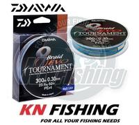 DAIWA TOURNAMENT EVO 8 treccia multicolore linea intrecciata Giappone 300 m...