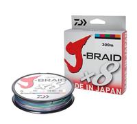 DAIWA J BRAID X8 0,35MM 300MT MULTICOLOR