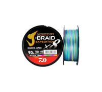Daiwa Tresse 8 Brins J-Braid Expedition - 150 m - PE.1.5 - D.0.18mm - R.12.5kg-28lb - Multicolore - 12552018