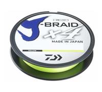 Daiwa X4-Braid Trecciato Braid Yellow 135 m, Diametro 0.25 mm Carico 14.4 kg