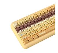 daixiahu Pudding cat Tema keycaps 158 Key PBT keycaps MDA Custom keycap Set è adatto per 61/87/104/108 Cherry MX Switch e altre tastiere meccaniche