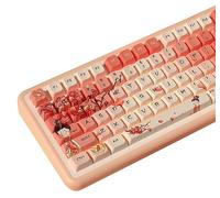 daixiahu Tang Theme keycaps 158 Key PBT keycaps MDA Custom keycap Set è adatto per 61/87/104/108 Cherry MX Switch e altre tastiere meccaniche (stile Tang)